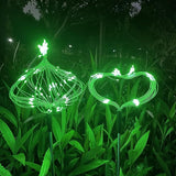 JJGoo Solar Firework Lights, 2 Pack 150 LEDs 2 Lighting Modes Solar Lights Outdoor Waterproof for Garden Patio | Lumora