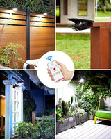 118Leds Solar Motion Sensor Lights Outdoor, Clip on Solar Lights Outdoor Waterproof, High Bright Solar Powered | Lumora