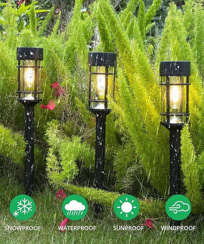 Solar Pathway Lights 4 Pack