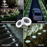 SOLPEX Solar Lights Outdoor Waterproof, 20 Pack Solar Ground Lights, Solar Garden Lights Landscape Lighting for | Lumora