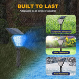 T-SUN Solar Lights Outdoor Waterproof IP65, 6Pack LED Solar Spot Lights Color Changing IP65 Waterproof Smart Auto | Lumora