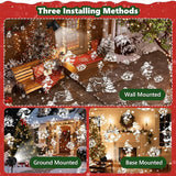 Christmas Projector Lights Outdoor, 3D Dynamic Christmas Light Projector Outdoor Christmas Lights, Landscape | Lumora