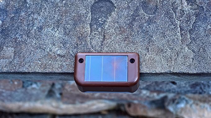 Maxsa 47332 Solar-Powered LED Deck and Railing Lights, Auto On/Off Dusk-to-Dawn, Weatherproof for Decks, Steps, and | Lumora