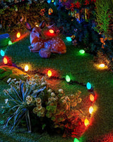 C9 LED Christmas Lights Outdoor, 200 Feet C9 String Light with 200 Shatterproof Matte Bulbs, Connectable Waterproof | Lumora