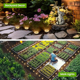 Mini Solar Ground Lights, 16 Pack Solar Powered Pathway Lights, Waterproof Outdoor Light for Garden, Driveway | Lumora