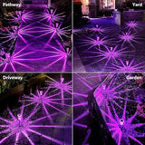 Halloween Solar Lights Outdoor 15 Pack Solar Pathway Lights Outdoor Halloween Decorations Waterproof Yard Lighting | Lumora