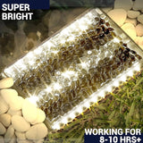 6 Pack Solar Paver Lights Outdoor – 6×9 Inch Waterproof IP67 Recessed Solar LED Paver Lights, Heavy Duty, Warm | Lumora