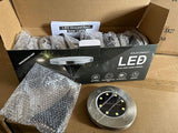 Generic 12 Pack Gardern Solar Ground Deck/Pathway/Ground Light, Black | Lumora