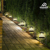MCSSLNT Solar LED Stake Lantern with Shepherd Hook, Waterproof Solar-Powered Lighting, Decor for Gardens, Pathways | Lumora