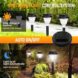 8 Packs Solar Ground Light& 10 Packs Solar Pathway Light | Lumora