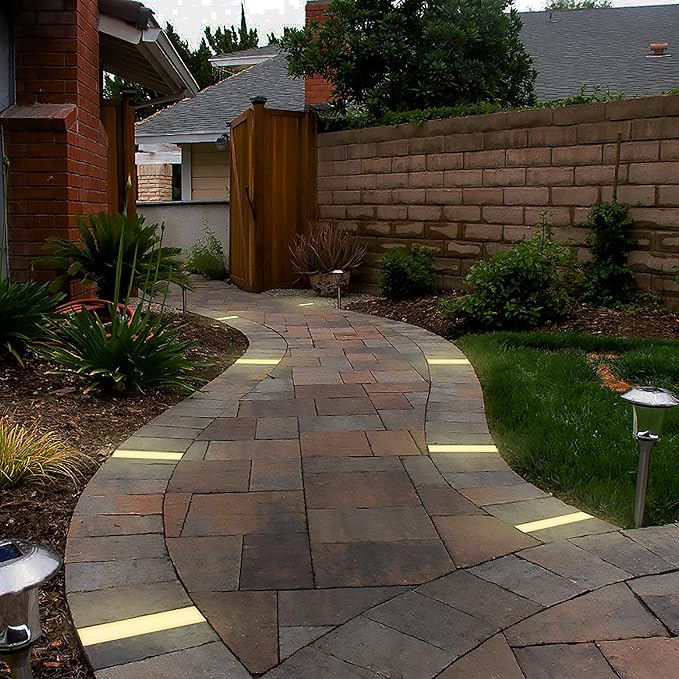 LUMENGY Paver Light 3x8 Inch (2.95x7.87), 2700K Warm White, Glare-Free Brick Lighting for - Outdoor Path Light | Lumora