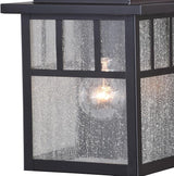 VAXCEL Mission Bronze Motion Sensor Dusk to Dawn Outdoor Mission Wall Light | Lumora