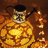 Solar Watering Can Outdoor Lights Garden Decor,Bee Hanging Lantern Waterproof Landscape Lights Outside Decoration | Lumora