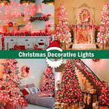 SAUIRS 403FT 1000 LED Christmas Lights Outdoor String Lights with 8 Modes Timer Waterproof Fairy Light Plug in for | Lumora