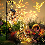 Solar Lights Outdoor Garden Decor, Large Lanterns Watering Can Gardening Gifts for Mom Women Grandma Birthday | Lumora