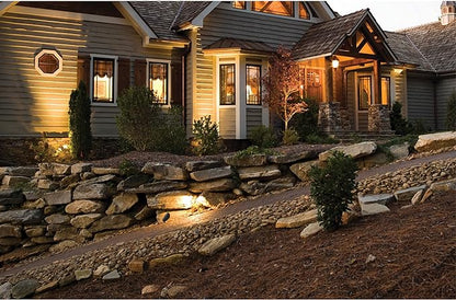 Nuvo Lighting 62/1203 LED Landscape Flood Fixture, Dark Gray, 9W, 120V, 3000 Kelvin Temp, 900 Lumens Output, 50000 Average Rated Hours, Circular LED Module Bulb, Rugged Construction 6.25 in