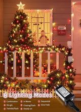 C9 LED Christmas Lights Outdoor, 81 Feet 100 LED String Lights with Timer & 8 Light Mode, Waterproof Commercial | Lumora