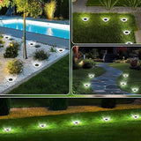 INCX Solar Ground Lights,16 Pack Solar Lights Outdoor Waterproof, Solar Garden Lights Landscape Lighting for Patio | Lumora