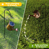 Solar Watering Can Outdoor Lights Garden Decor,Hummingbird Hanging Lantern Waterproof Landscape Lights Outside | Lumora
