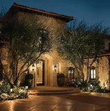 John Timberland Marseille Rustic Industrial Outdoor Wall Light Fixture Veranda Bronze Scroll 21 1/2" Champagne | Lumora