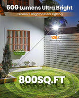 Clip On Solar Lights Outdoor, Motion Sensor Outdoor Lights, 92 LEDs 600LM Solar Fence Lights Outdoor | Lumora