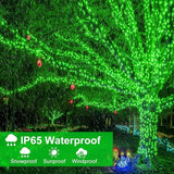 100FT 300 LED Christmas Lights Outdoor for St Patrick's Day, Green String Lights Indoorwith 8 Modes, Waterproof | Lumora
