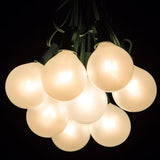 Hometown Evolution, Inc. White Pearl Outdoor Patio Globe String Lights (100 Foot, G50 White Pearl 2 Inch Bulbs | Lumora