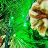 Christmas Lights LED Commercial Mini LED String Lights, 120V UL, Green Wire Xmas Lights for Indoor & Outdoor Use | Lumora