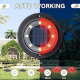 Flacchi Solar Ground Lights - Solar Powered Lights Outdoor Solar Disk Light Waterproof Landscape Light for Patio | Lumora