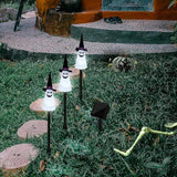 LIGHTSHINE 3PCS Ghost Solar Halloween Decorations, Solar Landscape Pathway Lights, Garden Stakes Light, Outdoor | Lumora