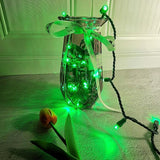Christmas Lights LED Commercial Mini LED String Lights, 120V UL, Green Wire Xmas Lights for Indoor & Outdoor Use | Lumora