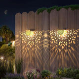 Solar Fence Lights 6 Pack Solar Step Lights Outdoor Waterproof LED Solar Powered Wall Lights Outdoor Decorations | Lumora