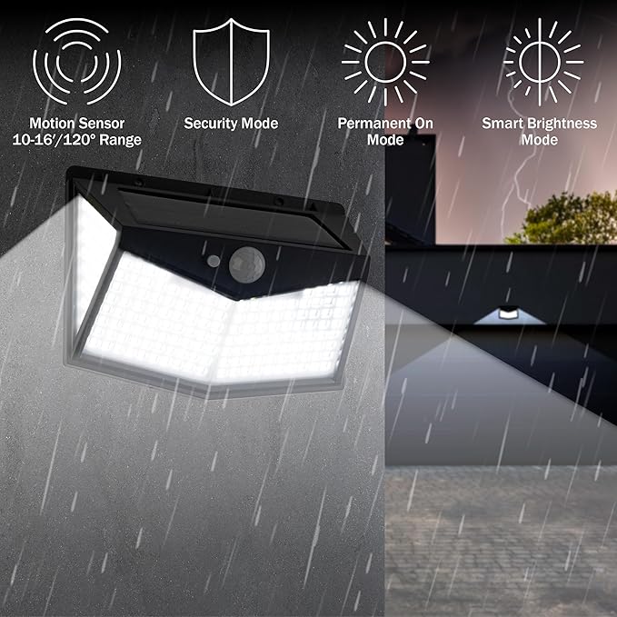 Pure Garden Outdoor Solar Lights 2-Pack