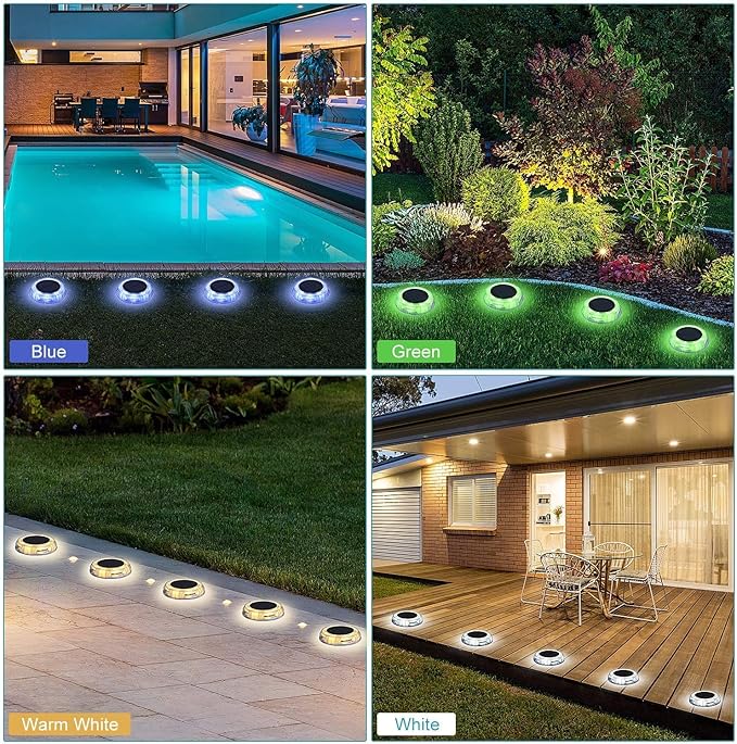 eLEDing Solar Powered Motion Sensor Flood Light – 1000 Lumen Outdoor LED Security Light, Dusk-to-Dawn + Motion-Activated, Integrated Solar Panel, Weatherproof Wall-Mount for Patio, Garage, Walkway