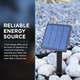 Enbrighten USB Color Changing String Lights with Solar Panel, 24ft Black Cord, 24 Acrylic Bulbs, Weatherproof | Lumora