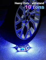 VOLISUN Solar Driveway Dock Deck Markers Marine Lights 4 Pack,9 Colors in 1 Led IP67 Waterproof Outdoor Warning | Lumora