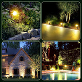ZZXX 20W Outdoor Spotlight LED Landscape Lighting 120V Pathway Lights IP66 Waterproof Aluminum Yard Spot Lights | Lumora