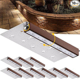 10 Pack 7 Inch Landscape Lighting, 2.5W Hardscape Step Lights 12V-36V AC/DC, Low Voltage Outdoor Step Lights | Lumora