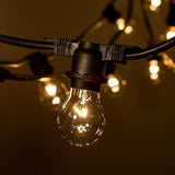 Hometown Evolution, Inc. E26 Commercial String Lights with 16 Gauge Wire (50 Foot 25 - Outdoor Security Flood Light | Lumora