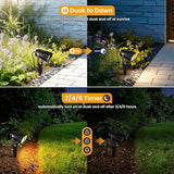 Low Voltage Landscape Lighting Kit, 6W Landscape Lights with Transformer 66FT UL-Listed Wire & Connectors, 3000K | Lumora