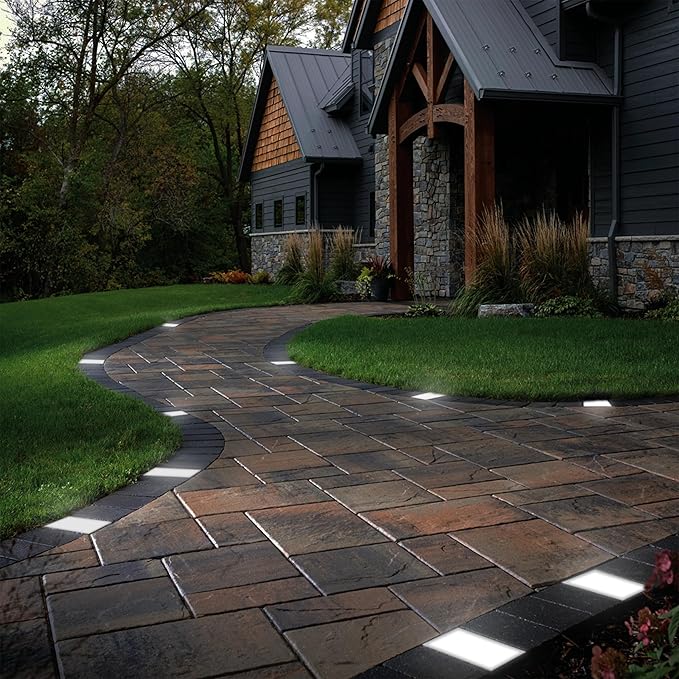 LUMENGY Paver Light 4x8 Inch (3.93x7.87), 5000K Daylight, Glare-Free Brick Lighting for - Outdoor Path Light | Lumora