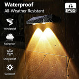 Brizled Solar Fence Lights, 20 Pack 3 Colors 6 Modes 250ml Outdoor Fence Solar Lights, IP65 Waterproof Outdoor Wall | Lumora