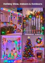 Minetom C9 LED Christmas Lights Outdoor, 81 Feet 100 LED String Light with Timer & 8 Lighting Mode, Waterproof | Lumora