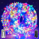 Christmas String Lights Indoor 1200LED 196FT, Waterproof Outdoor String Lights with Remote and Timer, 8 Modes | Lumora