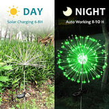 JJGoo Solar Firework Lights, 2 Pack 150 LEDs 2 Lighting Modes Solar Lights Outdoor Waterproof for Garden Patio | Lumora