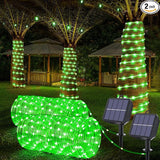 Solar Rope Lights, 2 Packs Total 132ft 400LEDSolar String Lights, 8 Modes Waterproof Solar Powered Outdoor Light | Lumora