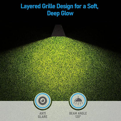 LEONLITE 8 Pack 5CCT Low Voltage Landscape Lights, 7W 12-24V LED Pathway Lights, Die-Casted Aluminum, IP65 for Outdoor Path Sidewalk Walkway, 1800K/2700K/3000K/4000K/5000K, ETL, Oil Rubbed Bronze