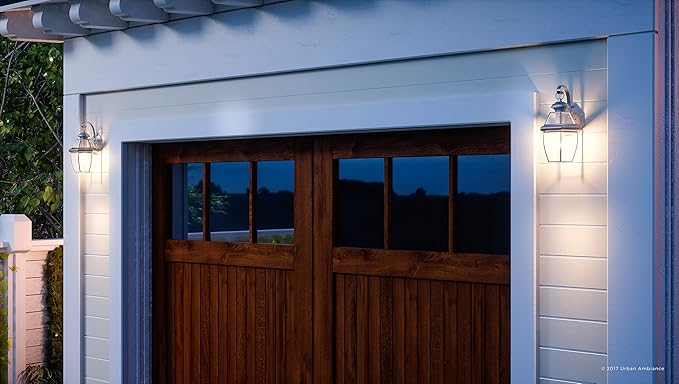 Urban Ambiance Luxury Colonial Outdoor Wall Light, Small Size: 11.5" H x 7" W, with Tudor Style Elements, Versatile | Lumora