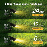 Linkind Solar Lights Outdoor Waterproof IP65, StarRay Dusk-to-Dawn Outdoor Solar Lights, 3 Lighting Modes Solar | Lumora