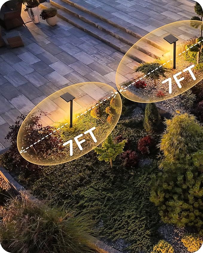 EDISHINE Low Voltage Landscape Lighting, 5.6W 151LM 3000K 50,000 Hrs Waterproof LED Pathway Lights, 12V Aluminum | Lumora